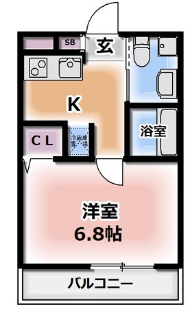 大和田駅 徒歩5分 1階の物件間取画像